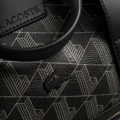Taschen*Lacoste The Blend Duffle Bag Monogram Noir Gris