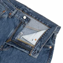 Shorts*Levi's 478 Baggy Capri Song Of The Year Blue