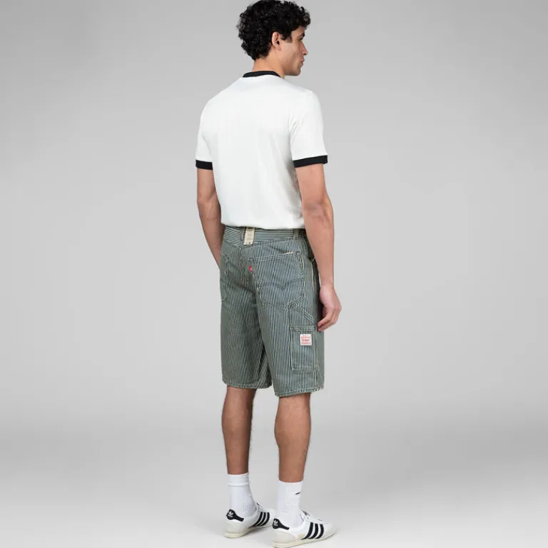 Shorts*Levi's 568 Loose Carpenter Shorts Aged Rr Stripe Denim Multi Colour