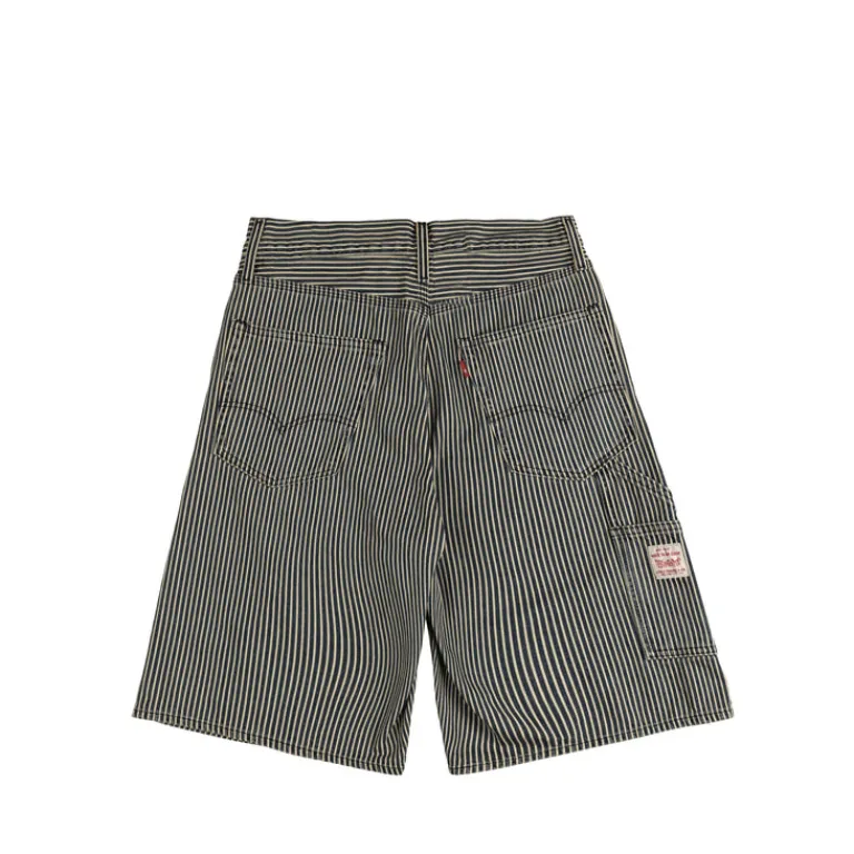 Shorts*Levi's 568 Loose Carpenter Shorts Aged Rr Stripe Denim Multi Colour