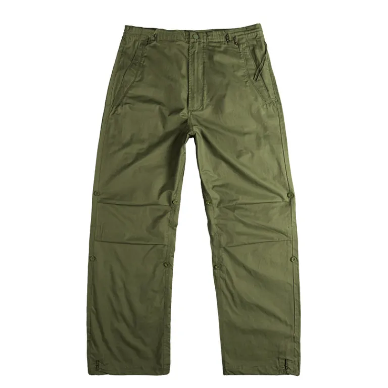 Hosen*Maharishi x Jean-Michel Basquiat Nu-Nile Loose Snopants Olive