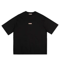 T-Shirts*Marni Logo Patch T-Shirt Black