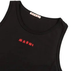 T-Shirts*Marni Organic Compact Jersey Black