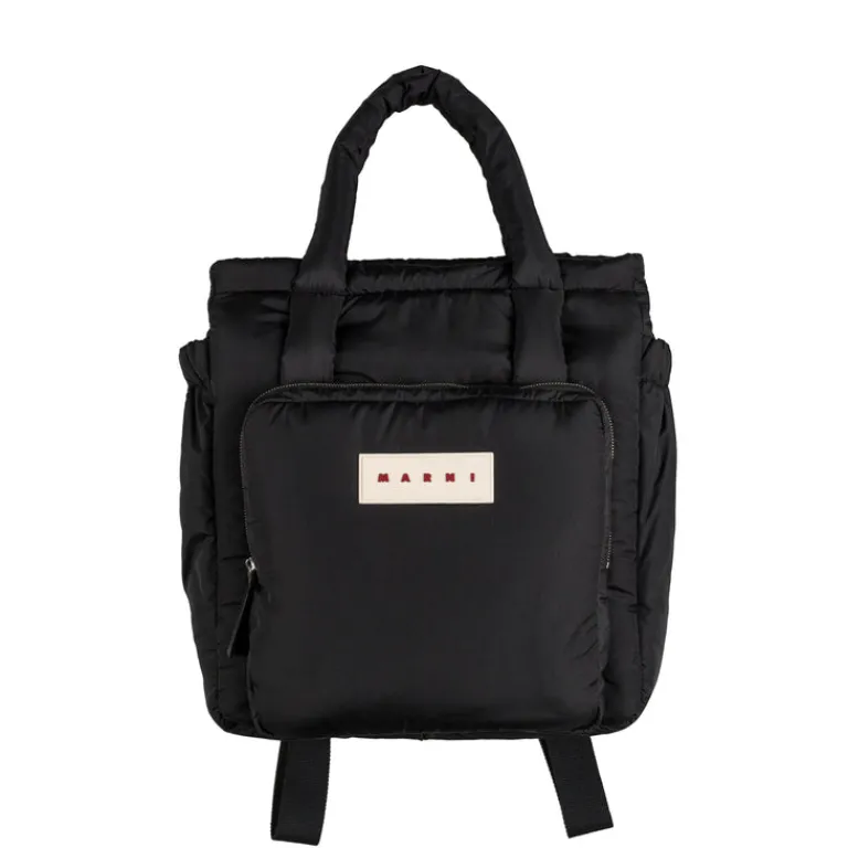 Taschen*Marni Puffy Tote Backpack Black