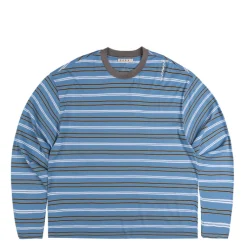 T-Shirts*Marni Striped Longsleeve Jersey Blue Lilac