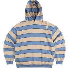 Hoodies*Marni Striped Yarn Dyed Sweatshirt Blue / Lilac