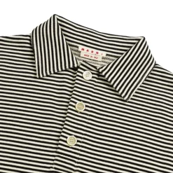 Crewnecks*Marni Striped Yarn Dyed Sweatshirt Black