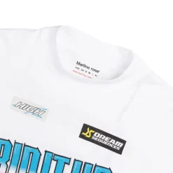 T-Shirts*Martine Rose Funnel Neck Longsleeve T-Shirt White BMX