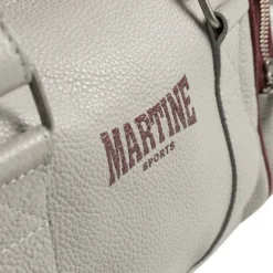Taschen*Martine Rose Galaxy Top Handle Bag Grey Burgundy