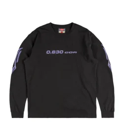 T-Shirts*Metalwood 830 COR LS T-Shirt Black