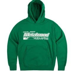 Hoodies*Metalwood La Brea Shop Hooded Sweatshirt Green