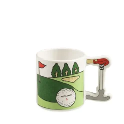 Geschirr*Metalwood Putt Ceramic Mug White