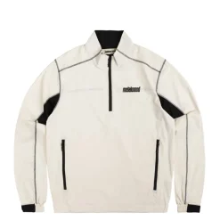 Jacken*Metalwood Tech 1/4 Zip Pullover Jacket White