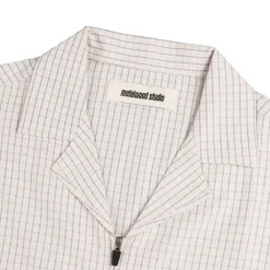 Hemden*Metalwood Textured Caddie Shirt Oat