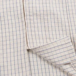 Hemden*Metalwood Textured Caddie Shirt Oat