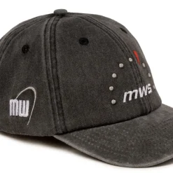 Caps & Bucket Hats*Metalwood Tour Sponsor 6-Panel Strapback Hat Black