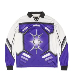 T-Shirts*Metalwood X-Games LS Jersey White / Blurple