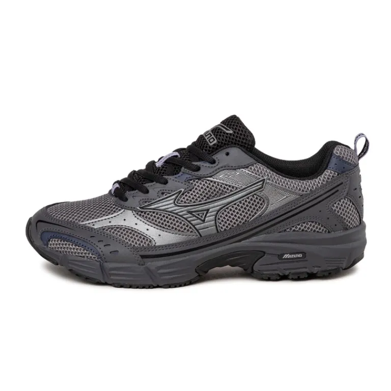 Leder Sneaker|Retro Runner*Mizuno MXR Sport Quiet Shade / Silver / Iron Gate