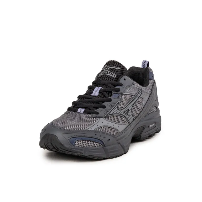 Leder Sneaker|Retro Runner*Mizuno MXR Sport Quiet Shade / Silver / Iron Gate
