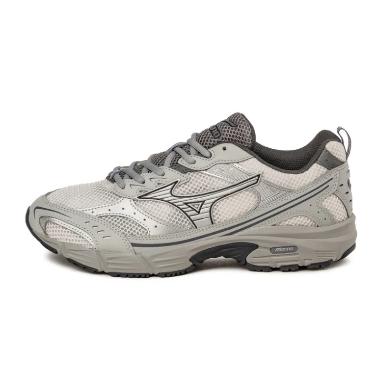 Leder Sneaker|Retro Runner*Mizuno MXR Sport Nimbus Cloud / Silver / Silver