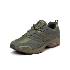 Leder Sneaker*Mizuno MXR Tech Agave Green / Black / Metallic Gray