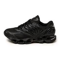 Leder Sneaker*Mizuno Wave Prophecy LS Black / Black / Black