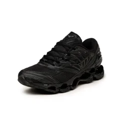 Leder Sneaker*Mizuno Wave Prophecy LS Black / Black / Black