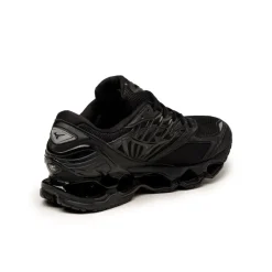 Leder Sneaker*Mizuno Wave Prophecy LS Black / Black / Black