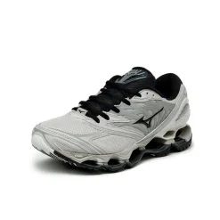 Vegane Sneaker|Weiße Sneaker*Mizuno Wave Prophecy LS Silver Cloud / Black / Opal Gray