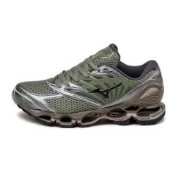 Leder Sneaker|Retro Runner*Mizuno Wave Prophecy LS *Anodized* Agave Green / Black / Iron