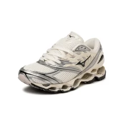 Leder Sneaker|Retro Runner*Mizuno Wave Prophecy LS *Anodized* Pristine / Black / Silver