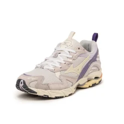Leder Sneaker|Retro Runner*Mizuno Wave Rider 10 Nimbus Cloud / Pristine / Purple Haze