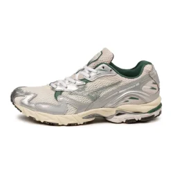 Vegane Sneaker|Retro Runner*Mizuno Wave Rider 10 Snow White / Slate / Bistro Green
