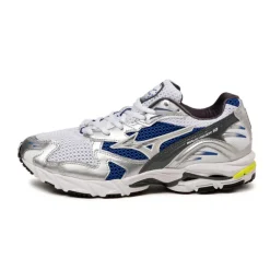 Leder Sneaker|Weiße Sneaker*Mizuno Wave Rider 10 Sport White / Silver / Surf the Web