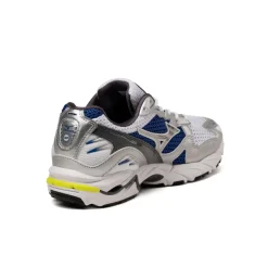 Leder Sneaker|Weiße Sneaker*Mizuno Wave Rider 10 Sport White / Silver / Surf the Web