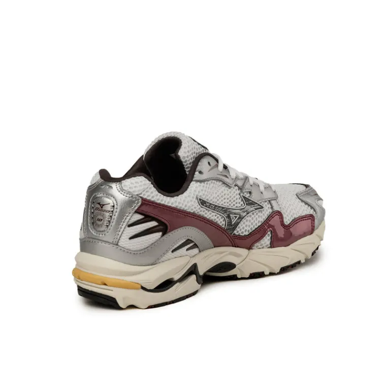 Leder Sneaker|Weiße Sneaker*Mizuno Wave Rider 10 Sport White / Black Sand / Syrah