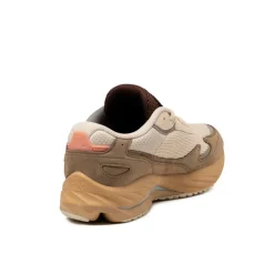 Leder Sneaker|Retro Runner*Mizuno Wave Rider Beta Premium Vintage Khaki / Chicory Coffee / Lantana