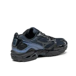 Leder Sneaker|Retro Runner*Mizuno x END. Wave Rider 10 Estate Blue / Black Beaut