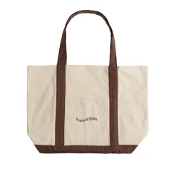 Taschen*Museum of Peace & Quiet Wordmark Boat Tote Clay
