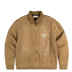 Jacken*Museum of Peace & Quiet Wordmark Canvas Work Jacket Tan