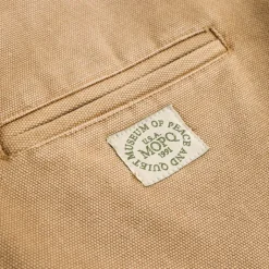 Jacken*Museum of Peace & Quiet Wordmark Canvas Work Jacket Tan