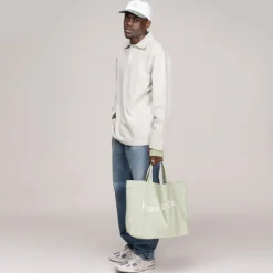 Taschen*Museum of Peace & Quiet Wordmark Tote Bag Sage