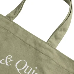 Taschen*Museum of Peace & Quiet Wordmark Tote Bag Sage