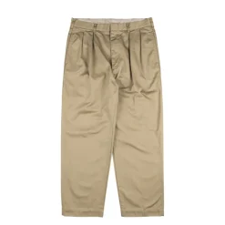 Hosen*Nanamica Double Pleat Chino Pants Khaki
