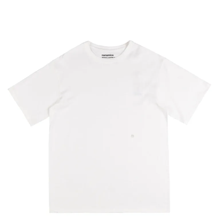 T-Shirts*Nanamica Loopwheel COOLMAX Jersey Tee White