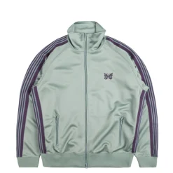Jacken*Needles Track Jacket - Poly Smooth Sax
