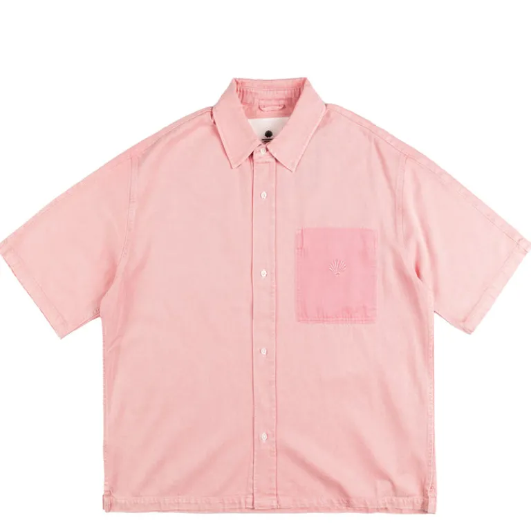 Hemden*New Amsterdam Surf Association Denim Shirt Rosebloom