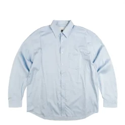 Hemden*New Amsterdam Surf Association Fluid Shirt Logo Jaquard Blue