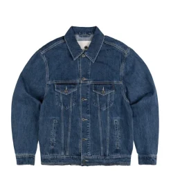 Jacken*New Amsterdam Surf Association Denim Coated Jacket Bleached