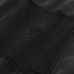 Hemden*New Amsterdam Surf Association Denim Shirt Washed Black